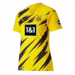 Maglia Borussia Dortmund Home Donna 2020 2021 Giallo