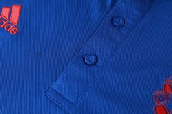 Polo Set Completo Manchester United 2019 2020 Blu Rosso Polo Set Completo Manchester United 2019 2020 Blu Rosso