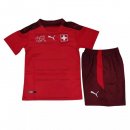 Maglia Svizzera Home Bambino 2021 Rosso Maglia Svizzera Home Bambino 2021 Rosso