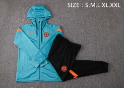 Felpa Cappuccio Chelsea 2022 Verde Felpa Cappuccio Chelsea 2022 Verde