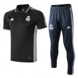 Polo Set Completo Real Madrid 2019 2020 Nero Polo Set Completo Real Madrid 2019 2020 Nero