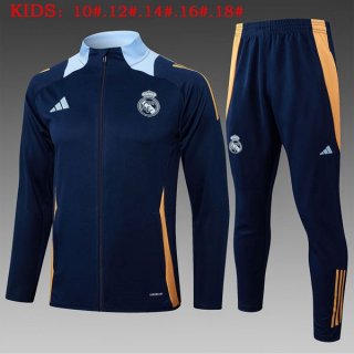 Bambino Giacca Real Madrid 2025 2026 Blu
