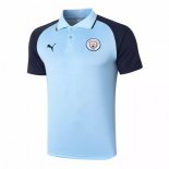 Polo Manchester City 2020-2021 Blu Nero