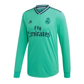 Maglia Real Madrid Terza ML 2019 2020 Verde