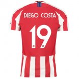 Thailandia Maglia Atletico Madrid NO.19 Diego Costa 2019 2020 Rosso