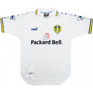 Thailandia Maglia Leeds United Replica Home Retro 1999 2000 Bianco