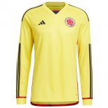 Thailandia Maglia Columbia Home ML 2022 2023 Giallo Thailandia Maglia Columbia Home ML 2022 2023 Giallo