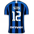Maglia Inter Milan NO.12 Sensi Home 2019 2020 Blu Maglia Inter Milan NO.12 Sensi Home 2019 2020 Blu
