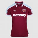 Maglia West Ham United Home Donna 2021 2022 Maglia West Ham United Home Donna 2021 2022