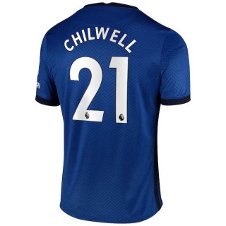 Maglia Chelsea NO.21 Chilwell Home 2020 2021 Blu