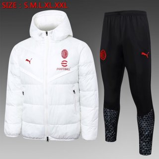 Piumino AC Milan Set Completo 2024 2025 Bianco