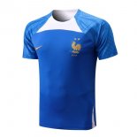 Maglia Formazione Francia 2022 2023 Blu Maglia Formazione Francia 2022 2023 Blu