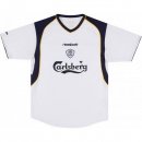 Thailandia Maglia Liverpool Away Retro 2001 2003 Bianco Thailandia Maglia Liverpool Away Retro 2001 2003 Bianco