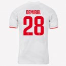Maglia Juventus NO.28 Demiral Away 2019 2020 Grigio Bianco