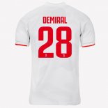 Maglia Juventus NO.28 Demiral Away 2019 2020 Grigio Bianco