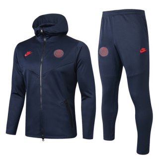 Felpa Paris Saint Germain 2019 2020 Blu Navy Rosso