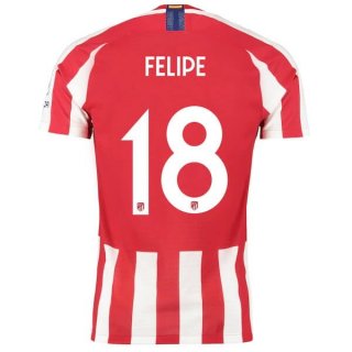 Thailandia Maglia Atletico Madrid NO.18 Felipe 2019 2020 Rosso