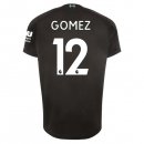 Maglia Liverpool NO.12 Gomez Terza 2019 2020 Nero Maglia Liverpool NO.12 Gomez Terza 2019 2020 Nero