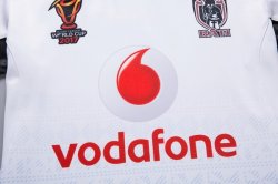 Thailandia Maglia Fiyi RLWC Champions 2017 2018 Bianco Thailandia Maglia Fiyi RLWC Champions 2017 2018 Bianco
