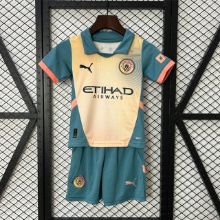 Maglia Manchester City 4ª Bambino 2024 2025