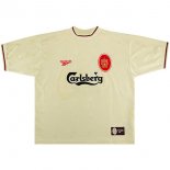 Thailandia Maglia Liverpool Replica Away Retro 1996 1997 Bianco Thailandia Maglia Liverpool Replica Away Retro 1996 1997 Bianco