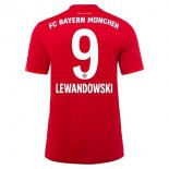 Maglia Bayern Munich NO.9 Lewandowski Home 2019 2020 Rosso
