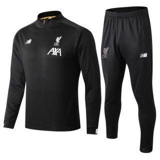 Felpa Liverpool 2019 2020 Nero Bianco