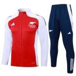 Giacca Arsenal 2024 2025 Rosso Bianco 4 Giacca Arsenal 2024 2025 Rosso Bianco 4