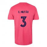Maglia Real Madrid Away NO.3 E. Militão 2020 2021 Rosa