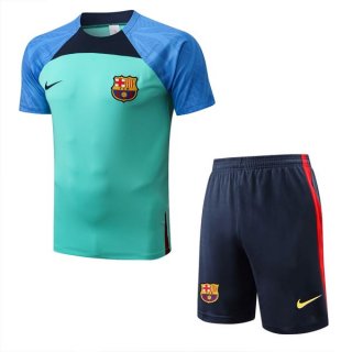 Maglia Formazione Barcellona Set Completo 2022 2023 Verde