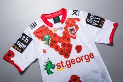 Thailandia Maglia St.George Illawarra Dragons 2018 Bianco