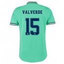 Maglia Real Madrid NO.15 Valverde Terza 2019 2020 Verde