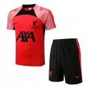 Maglia Formazione Liverpool Set Completo 2022 2023 Rosso 3