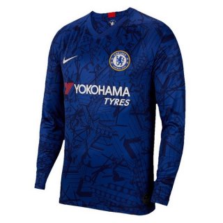 Maglia Chelsea Home ML 2019 2020 Blu