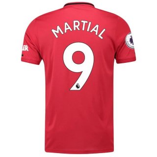 Maglia Manchester United NO.9 Martial Home 2019 2020 Rosso
