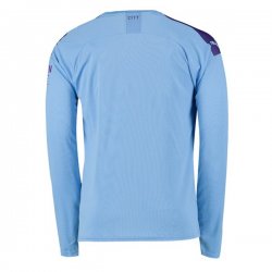 Maglia Manchester City Home ML 2019 2020 Blu