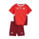 Maglia Svizzera Home Bambino 2024 Maglia Svizzera Home Bambino 2024