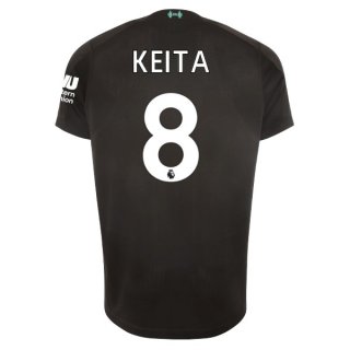 Maglia Liverpool NO.8 Keita Terza 2019 2020 Nero