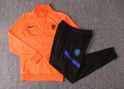 Felpa Paesi Bassi 2020 Arancione Nero