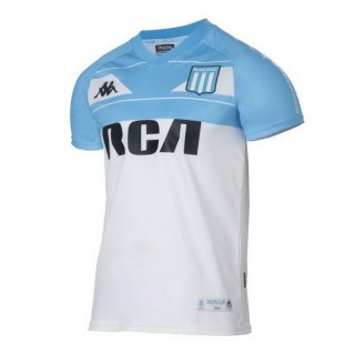 Thailandia Maglia Racing Club Home 100th Bianco Blu