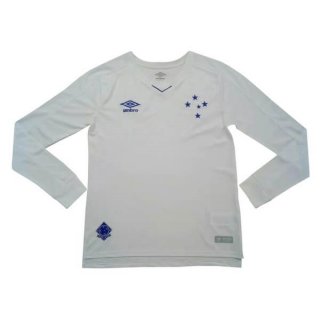 Maglia Cruzeiro EC Away ML 2019 2020 Bianco