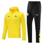 Giacca a vento Borussia Dortmund Set Completo 2021 2022 Giallo Nero