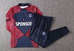 Felpa Paris Saint Germain 2020 2021 Rosso Blu Navy