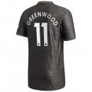 Maglia Manchester United NO.11 Greenwood Away 2020 2021 Nero Maglia Manchester United NO.11 Greenwood Away 2020 2021 Nero