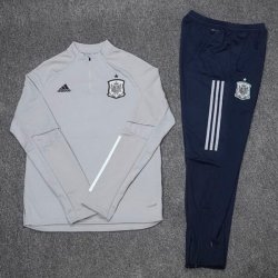 Felpa Spagna 2020 Grigio Nero Felpa Spagna 2020 Grigio Nero