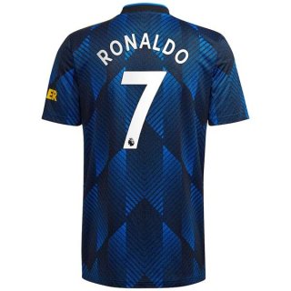 Maglia Manchester United NO.7 Ronaldo Terza 2021 2022 printing
