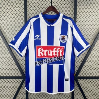 Thailandia Maglia Real Sociedad Home Retro 2002 2003