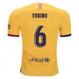 Maglia Barcellona NO.6 Todibo Away 2019 2020 Giallo