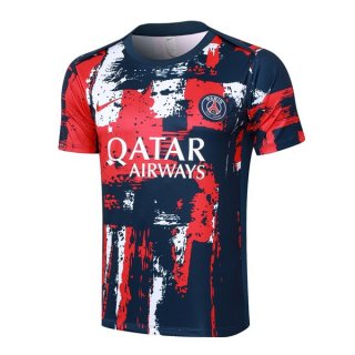 Maglia Formazione PSG 2024 2025 Rosso Blu