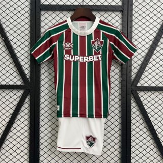 Maglia Fluminense Home Bambino 2025 2026